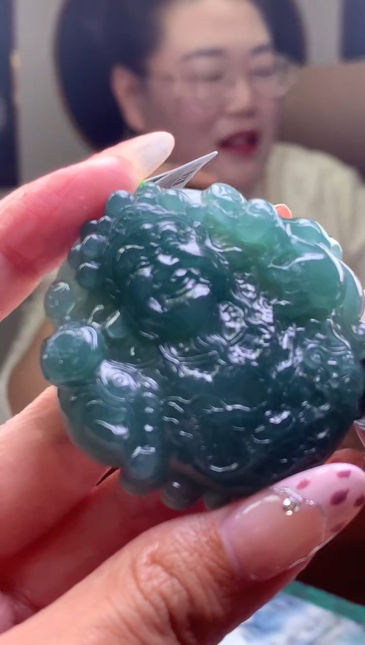 【闪购商品】定制翡翠未镶嵌挂件发货（拍一发一）