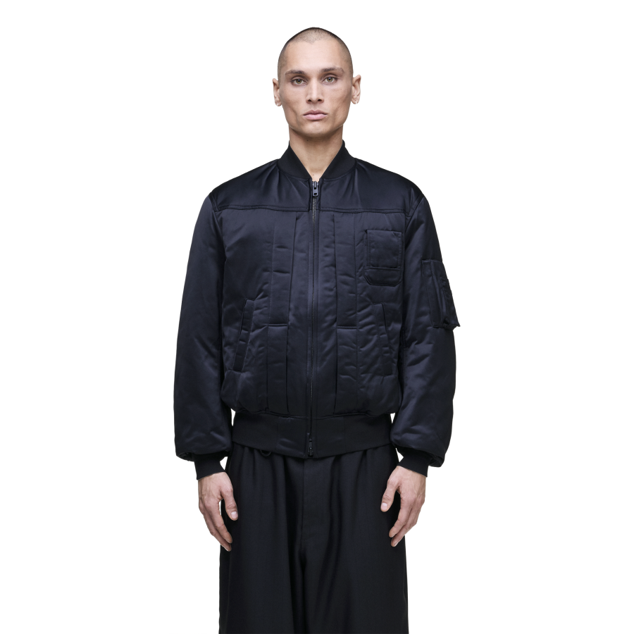 Y-3/Y-3（55-KG0197）黑色休闲时尚秋冬新款工装棉服夹克潮流外套