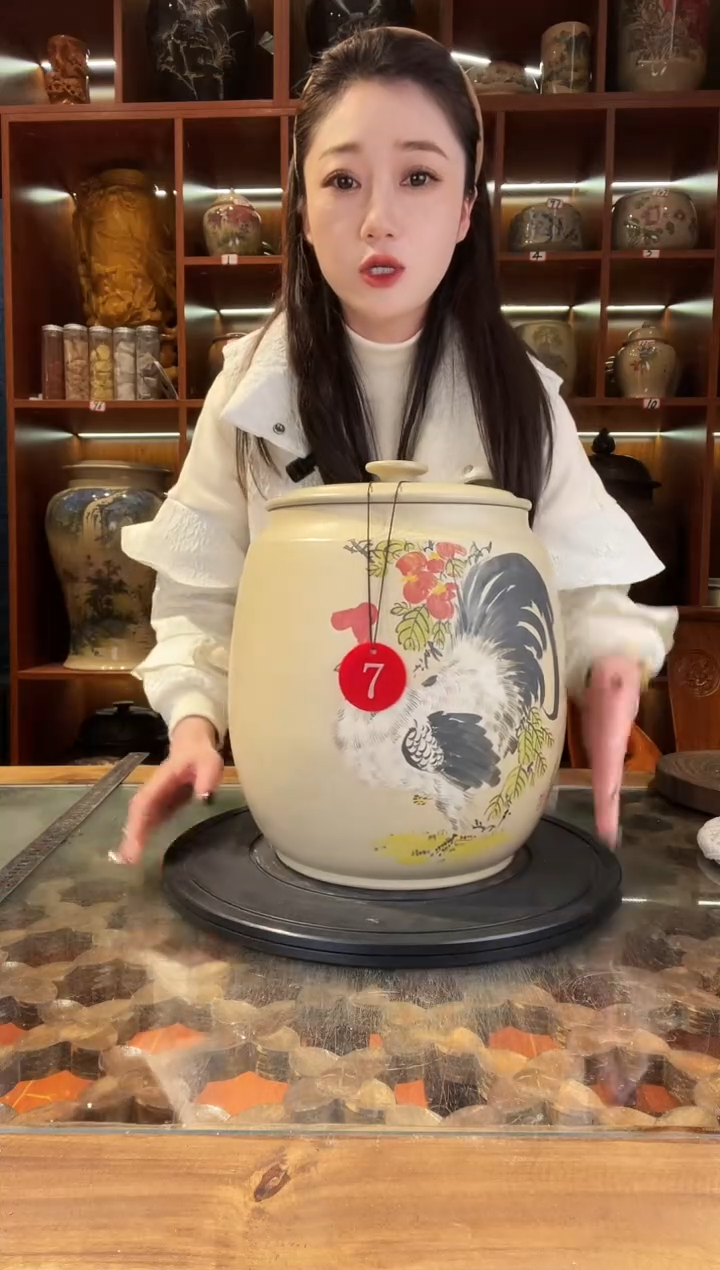 【闪购商品】缸云南建水紫陶白泥缸@7