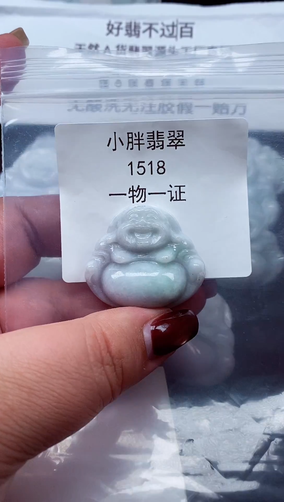 颈饰未镶嵌翡翠缅甸天然A货翡翠1518