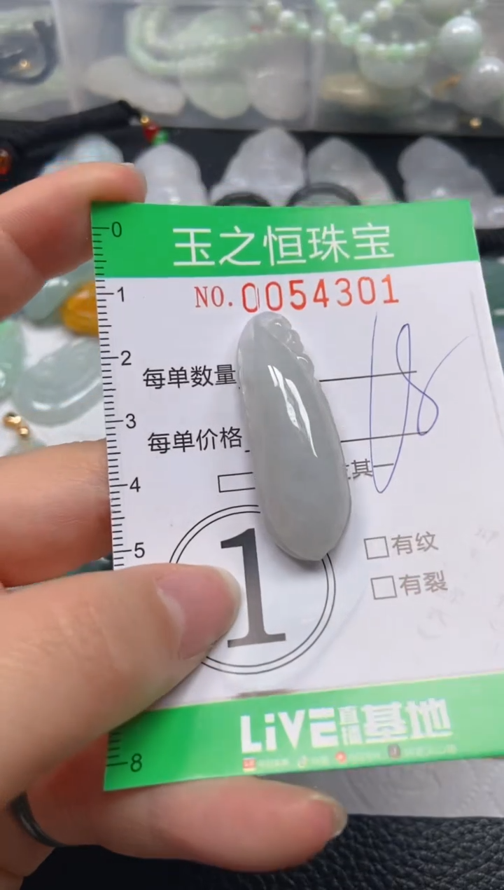 【闪购商品】翡翠未镶嵌颈饰闪购0054301