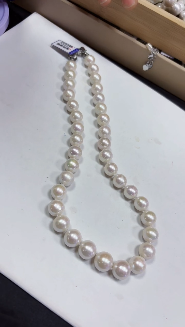 【闪购商品】淡水珍珠颈饰未镶嵌项链12-14
