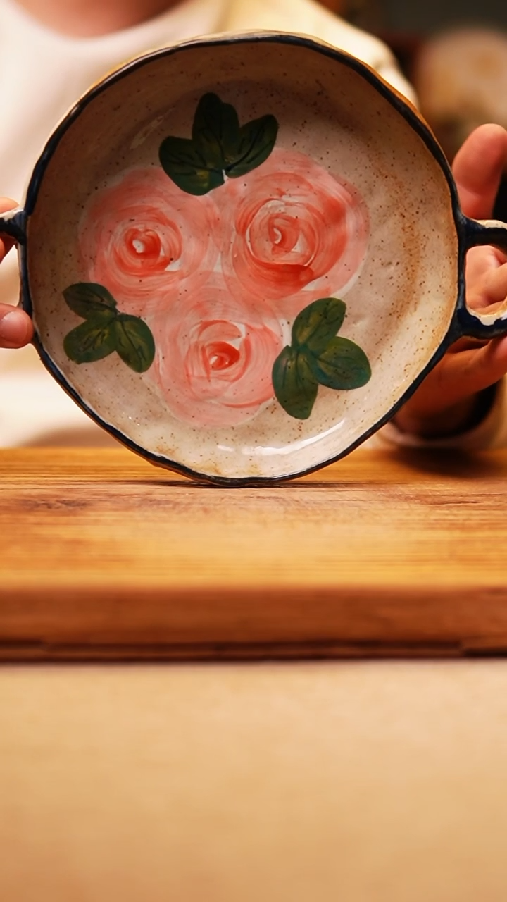 【闪购商品】@@陶园瓷舍@@纯手工手绘@高温釉下彩