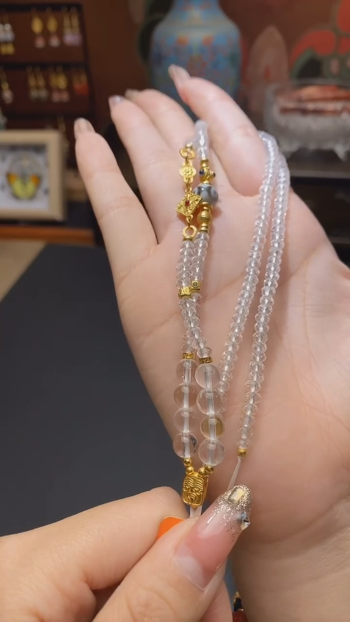 【闪购商品】水晶万能链未镶嵌白水晶万能链