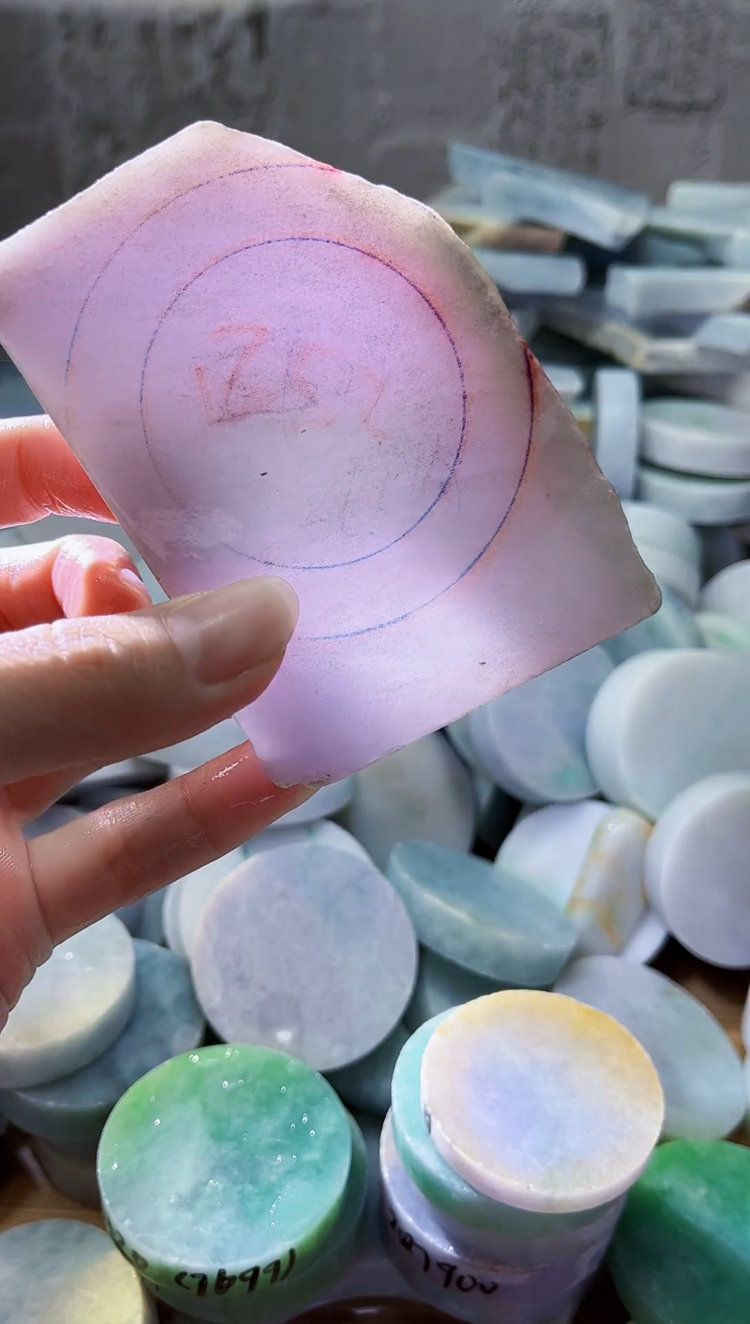 裸石翡翠天然翡翠A货408