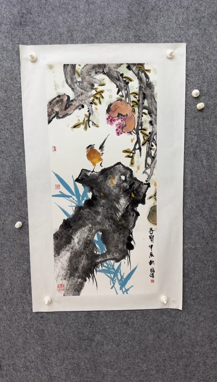 【闪购商品】国画ST-WGQ花鸟绘画作品