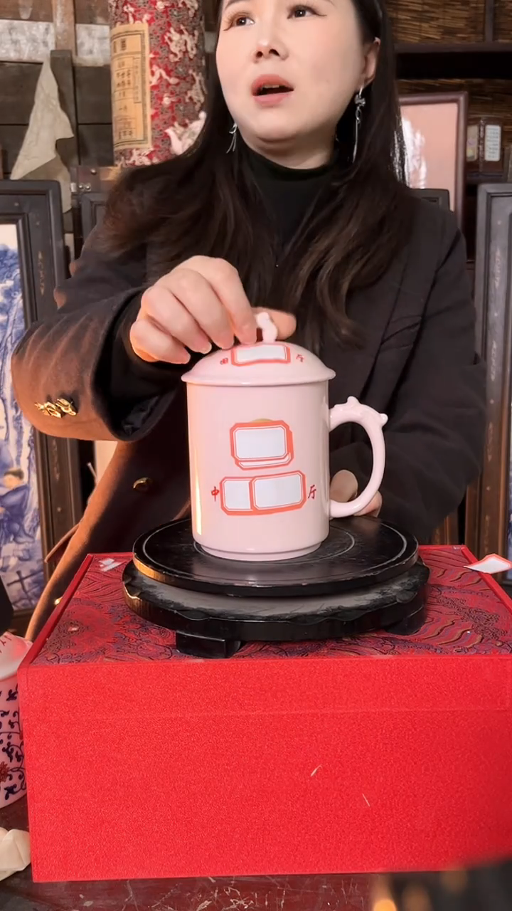 摆件陶景德镇陶瓷摆件M529