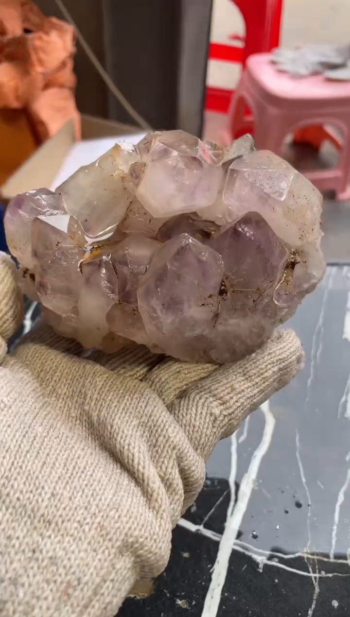 【闪购商品】紫晶原石未镶嵌天然紫水晶原石摆件