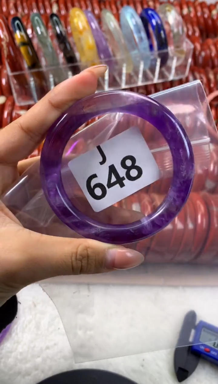 【闪购商品】水晶水晶手镯未镶嵌648-55