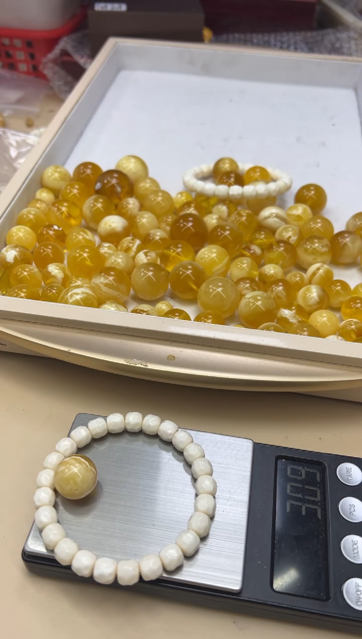 白玉菩提吊坠052411 白玉蜜L单颗