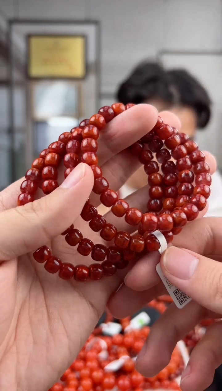 【闪购商品】南红玛瑙多圈未镶嵌@t07311@7MM