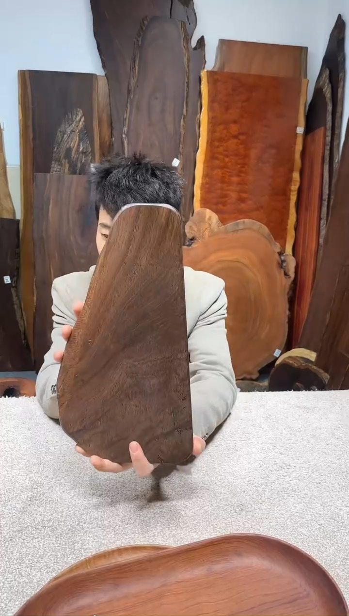 【闪购商品】风车木（黑檀木）尺寸36*18*3编号458