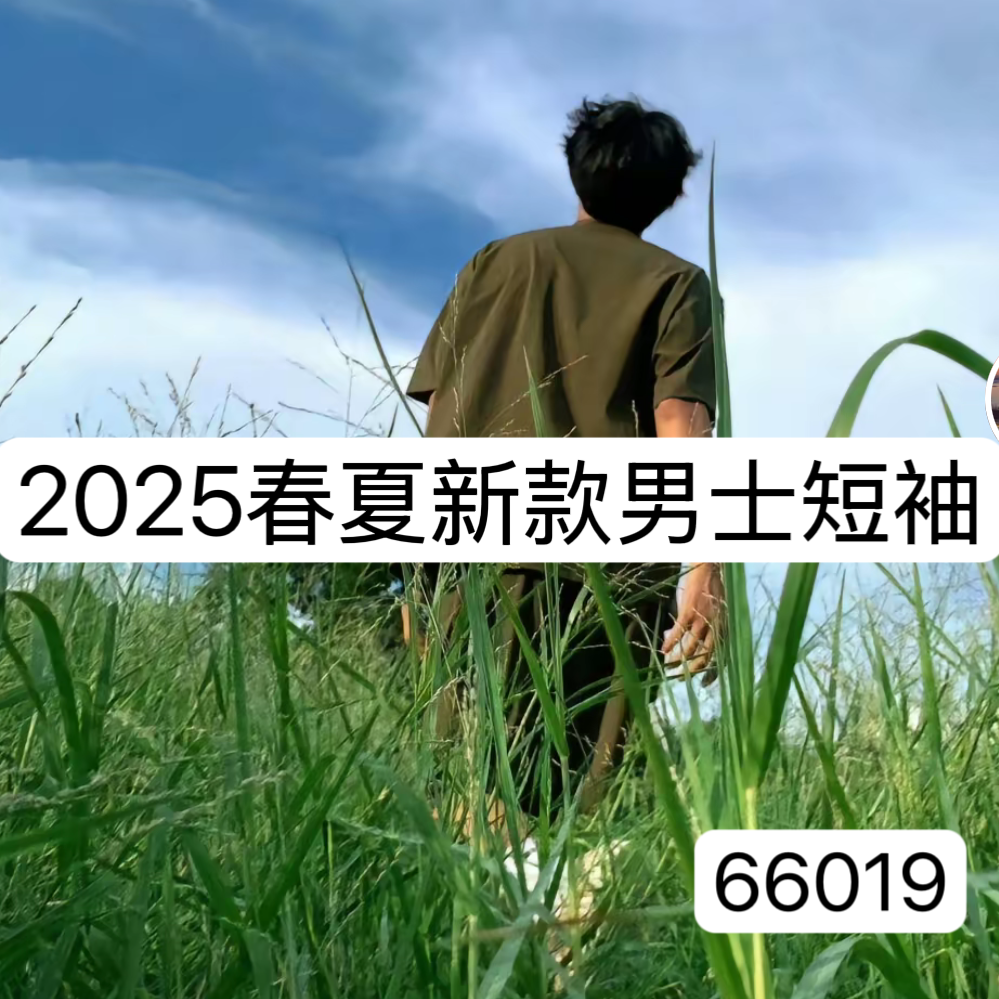 【HB】66019-冬季新款男士休闲百搭上衣修身立领打底半袖 2-3A