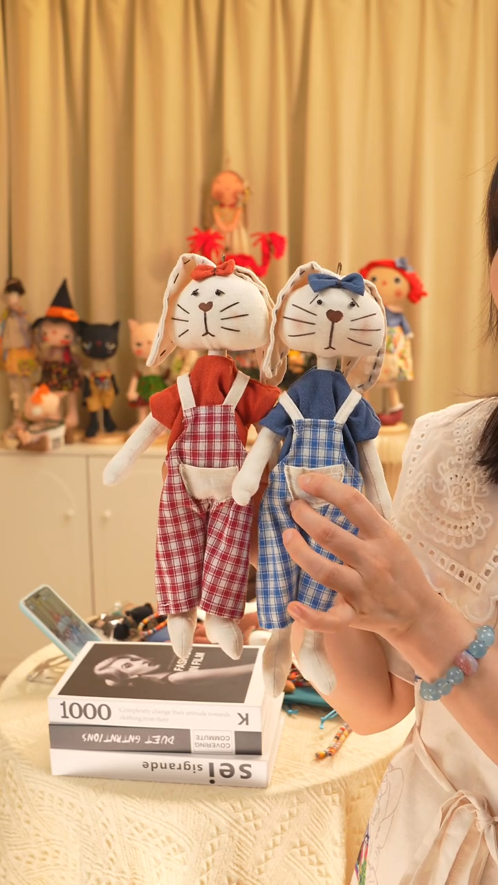 棉棉福利款—棉小兔一对