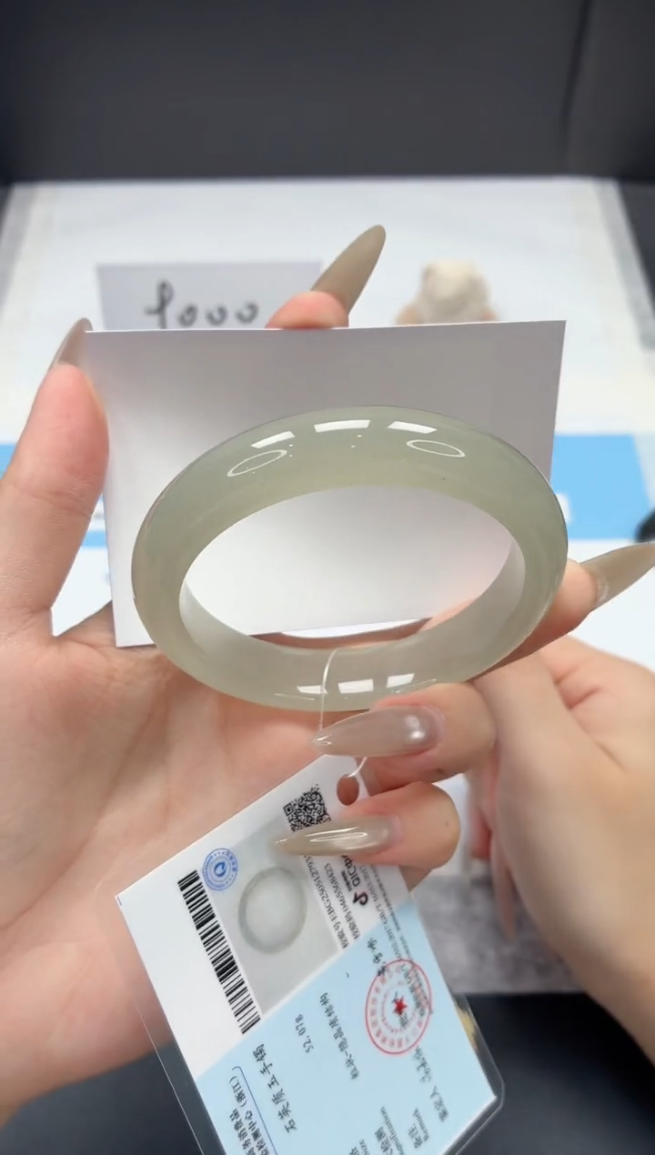 石英质玉手镯未镶嵌41/东陵玉58.7