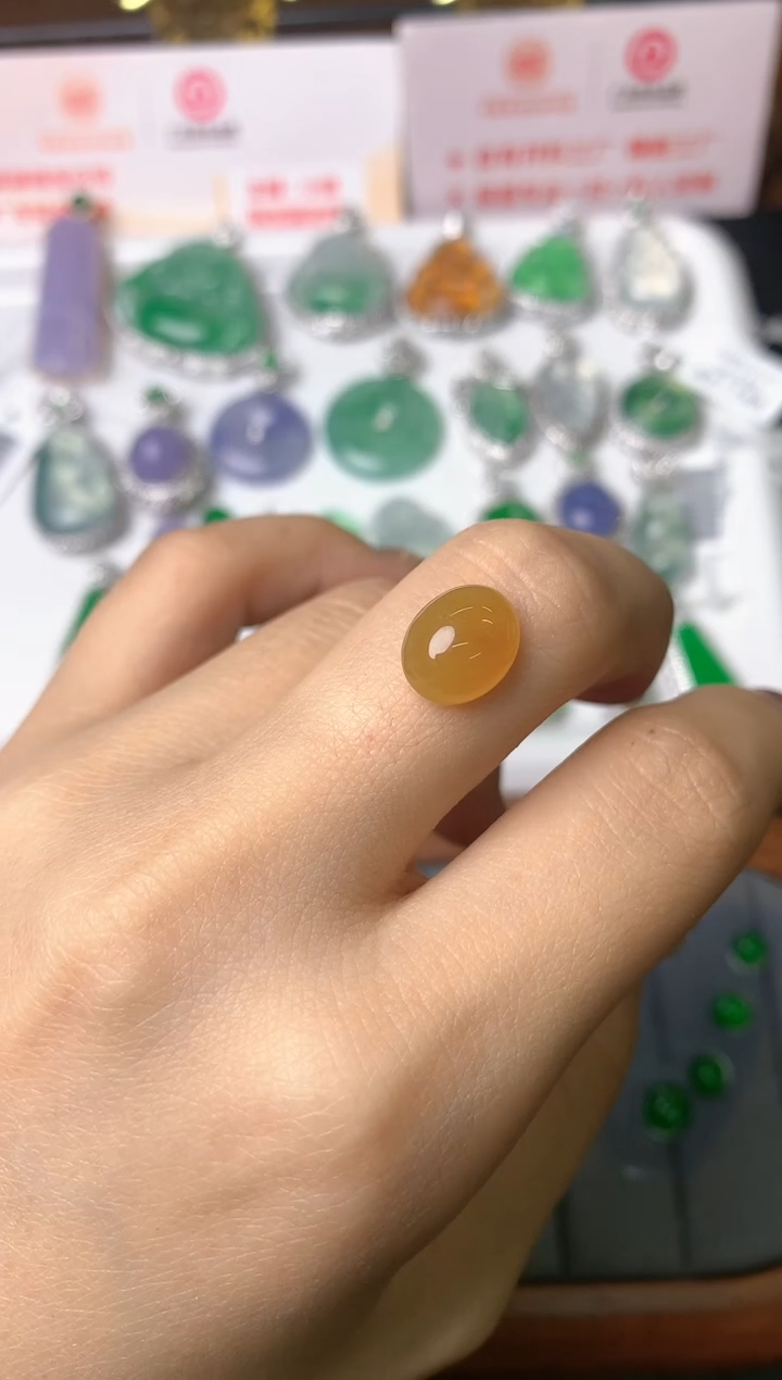 【闪购商品】定制翡翠未镶嵌裸石（镶嵌定制）