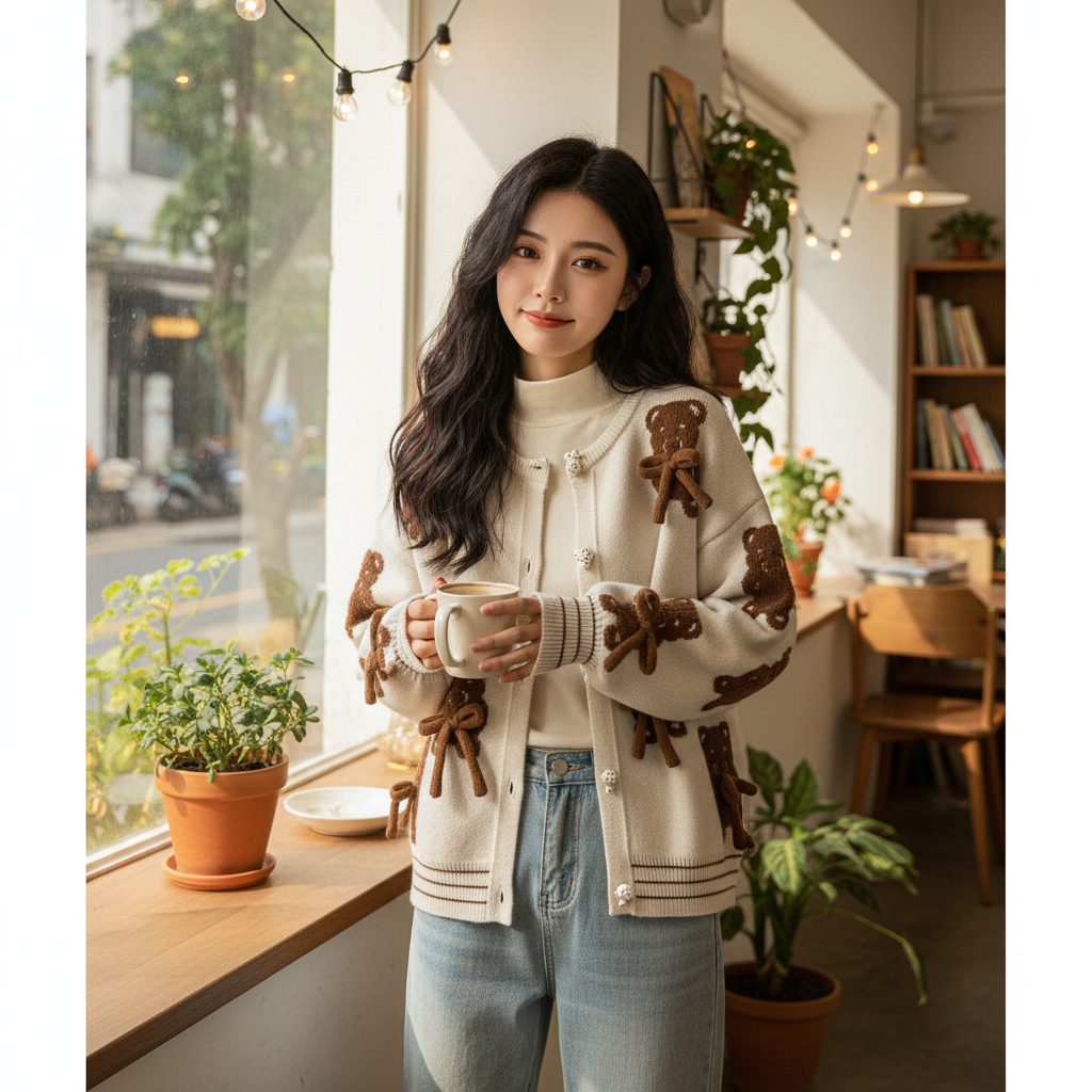 萱儿大码秋冬短款百搭时尚外穿小众复古慵懒风毛衣合集（A901~975）