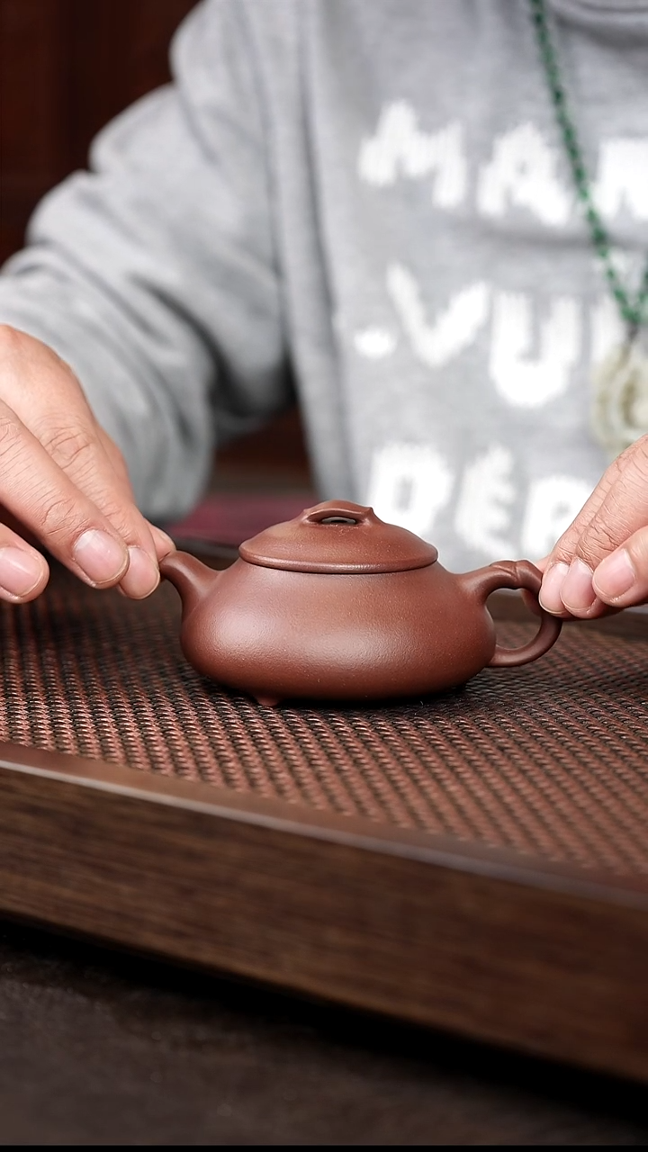 茶壶紫砂紫泥简瓢