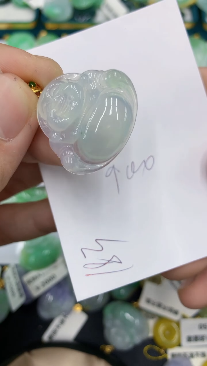 【闪购商品】翡翠颈饰18K金镶嵌号链接111111