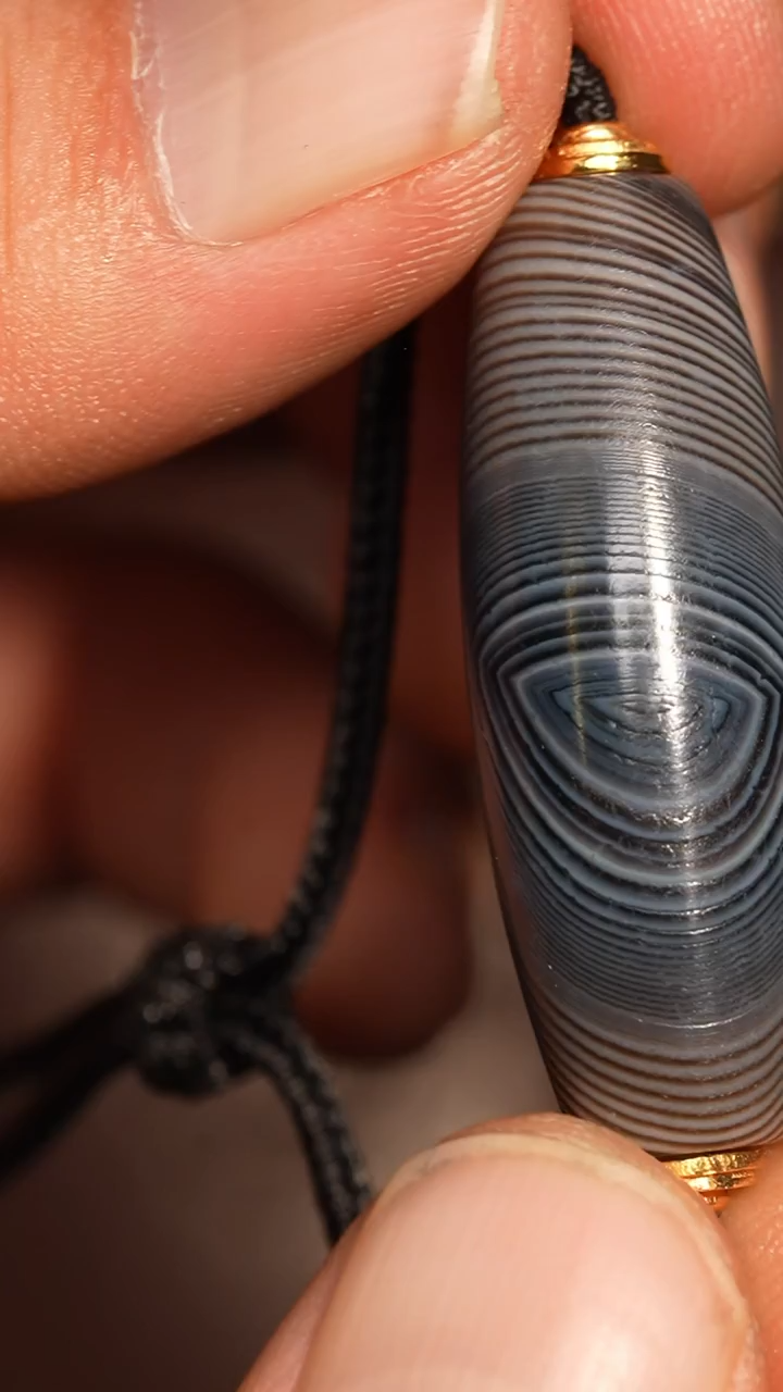 未镶嵌颈饰玛瑙/玉髓冲赛康胡子哥，DIY一60