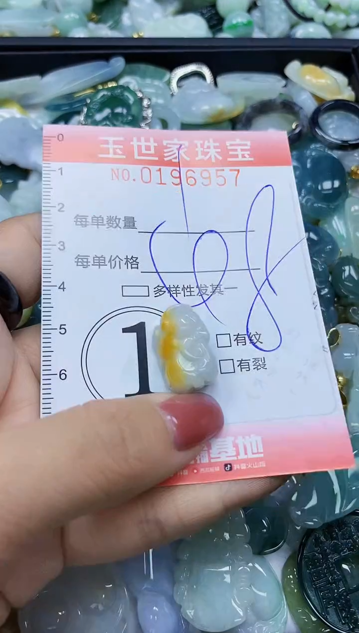 【闪购商品】翡翠颈饰未镶嵌闪购0196957