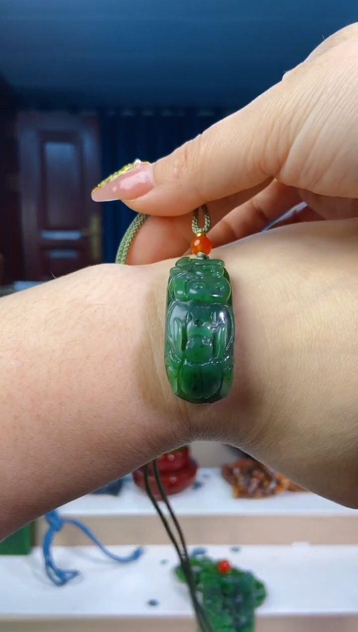 【闪购商品】和田玉挂件未镶嵌1
