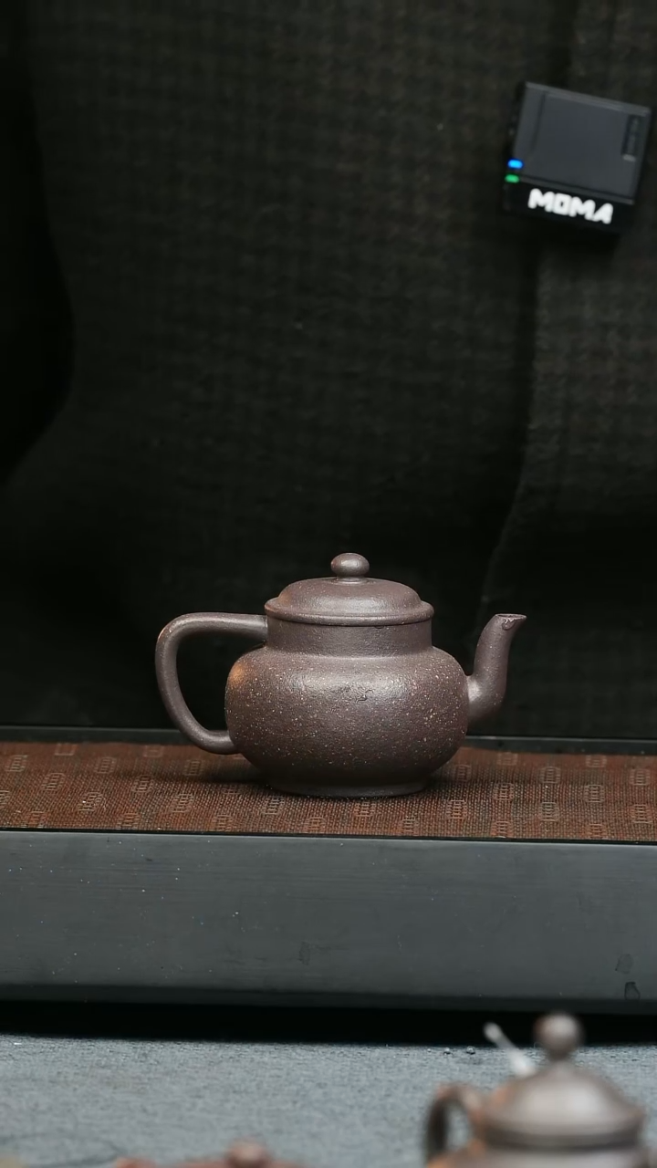 【闪购商品】紫砂茶壶五堂 春水堂高瓢-手工炼泥