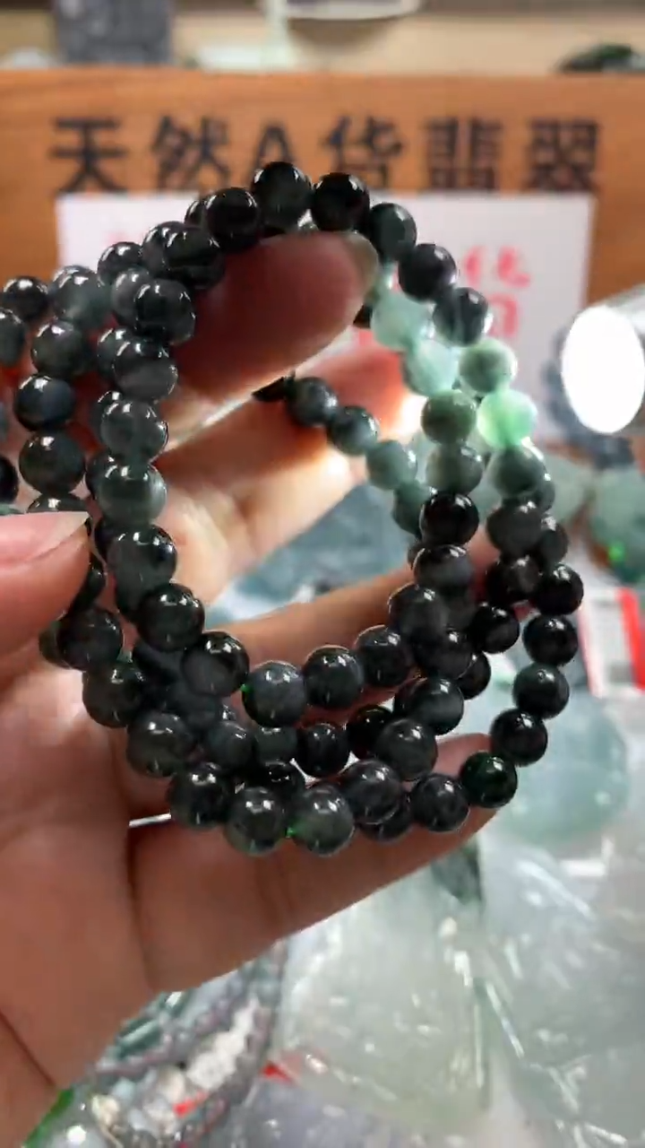 【闪购商品】翡翠颈饰未镶嵌保真天然A货翡翠