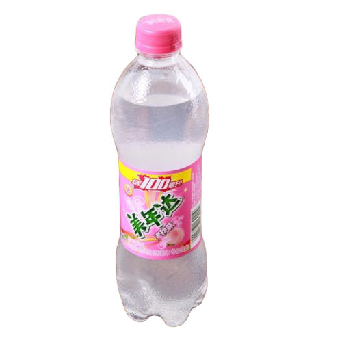 美年达汽水蜜桃味 600ml*12