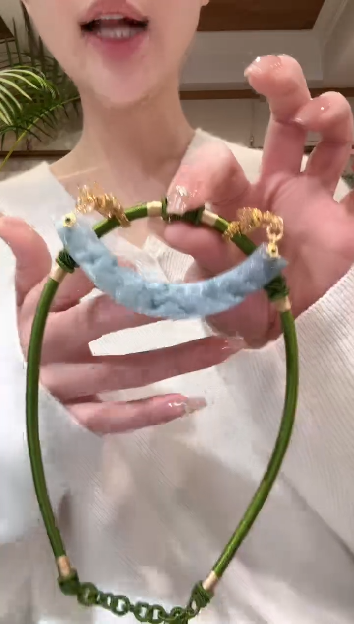【闪购商品】翡翠颈饰未镶嵌国风