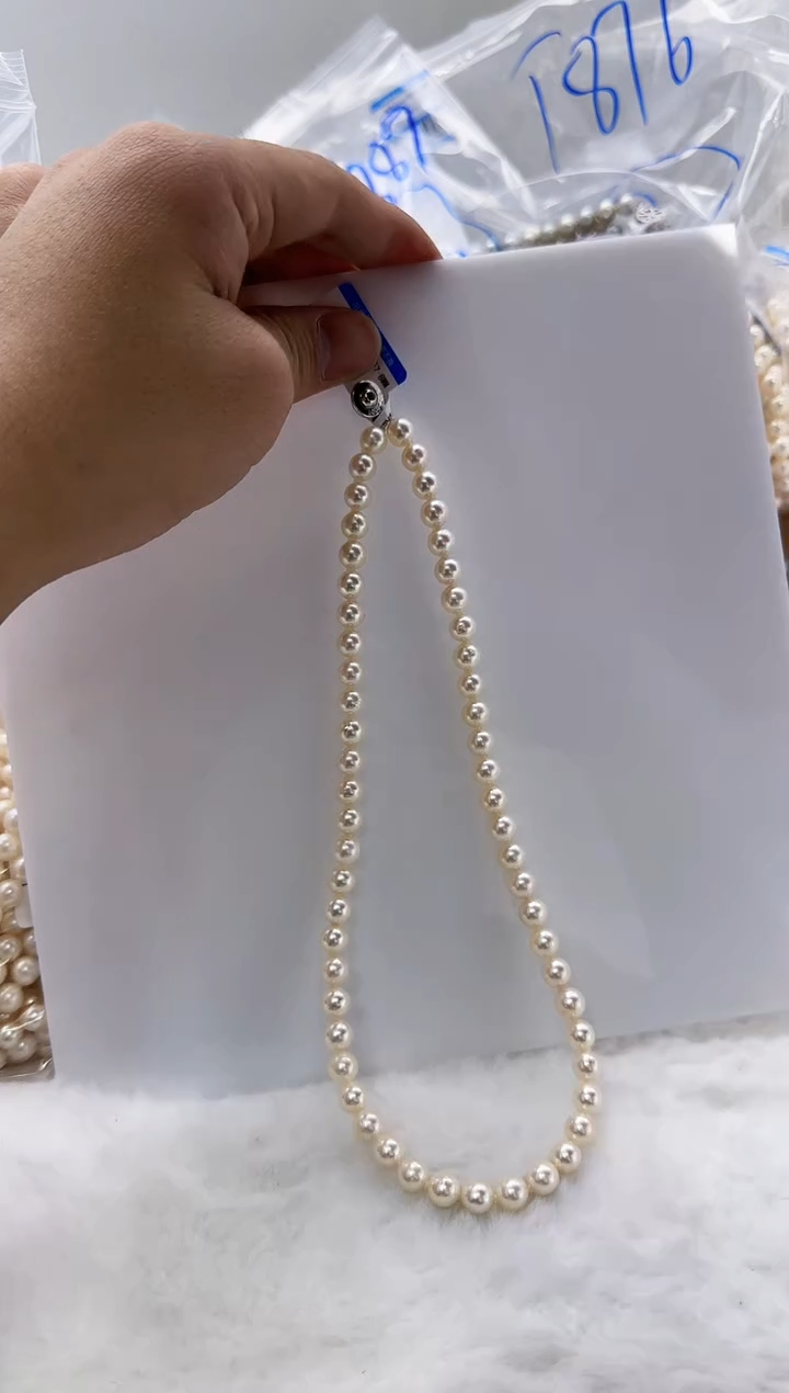 【闪购商品】海水珍珠DA未镶嵌t881 羽皇金串7