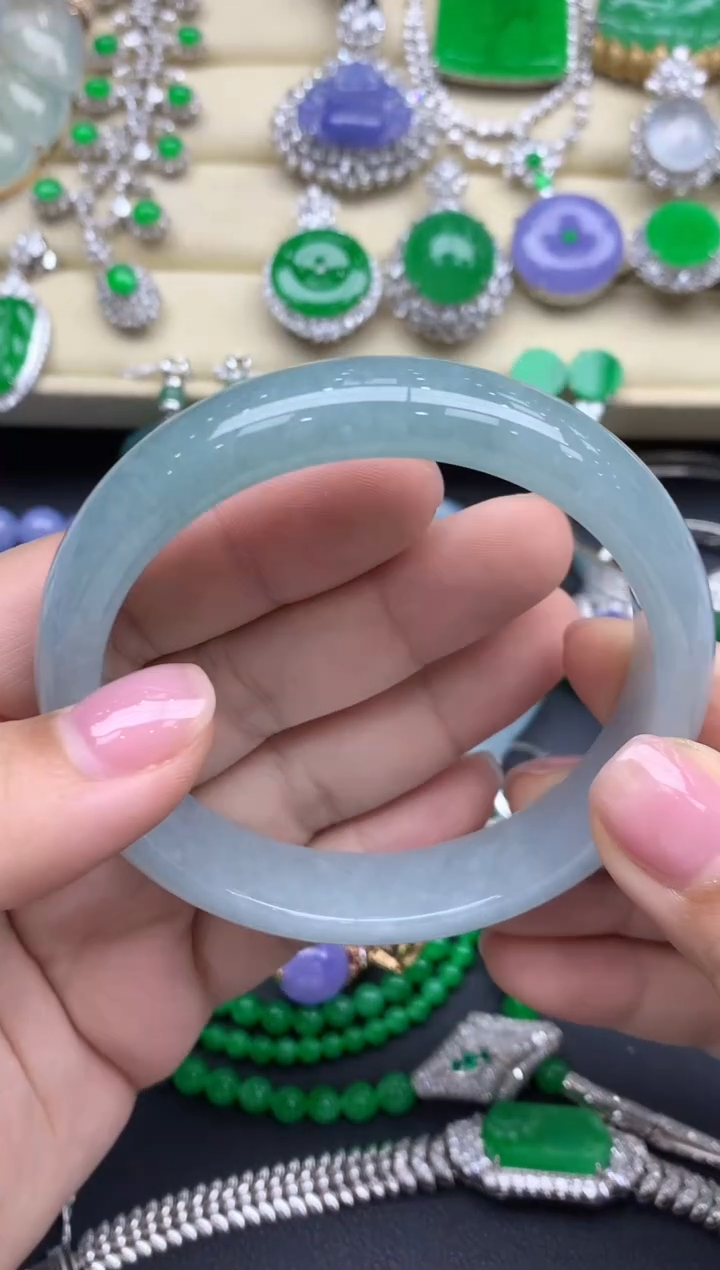 【闪购商品】翡翠手镯未镶嵌586-中国好珍宝