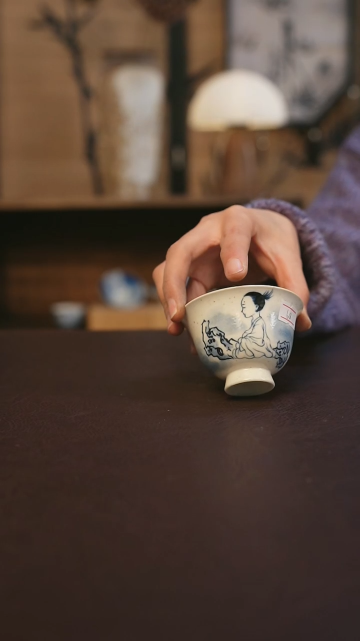 【闪购商品】景德镇陶瓷杯碗柴烧多人