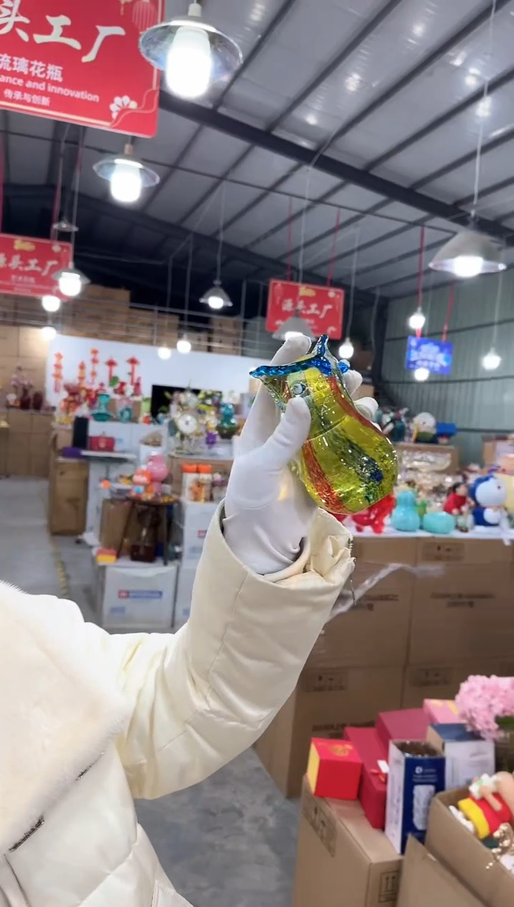 【闪购商品】无铅玻璃悠悠D-花器-早17