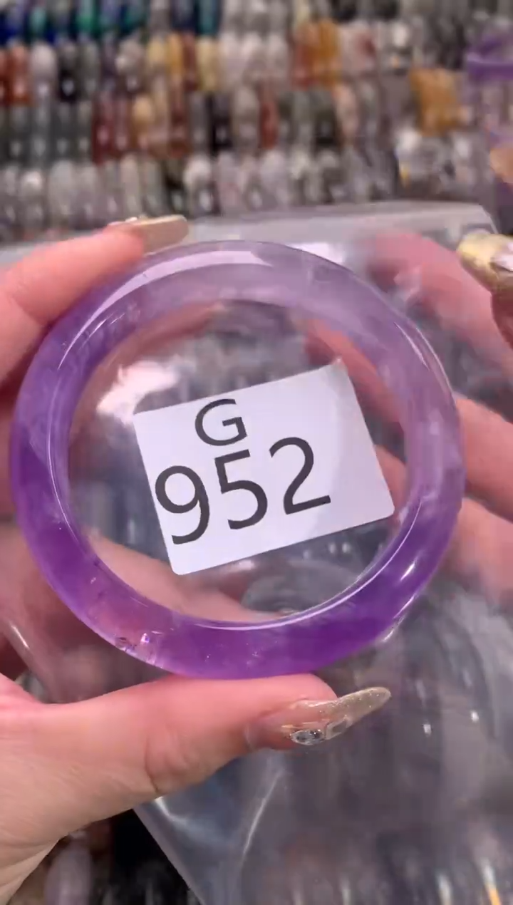 【闪购商品】水晶水晶手镯未镶嵌952-57