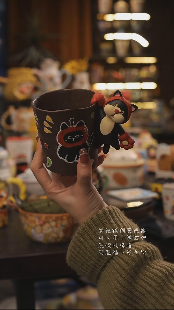 景德镇釉下彩绘设计师款式陶瓷