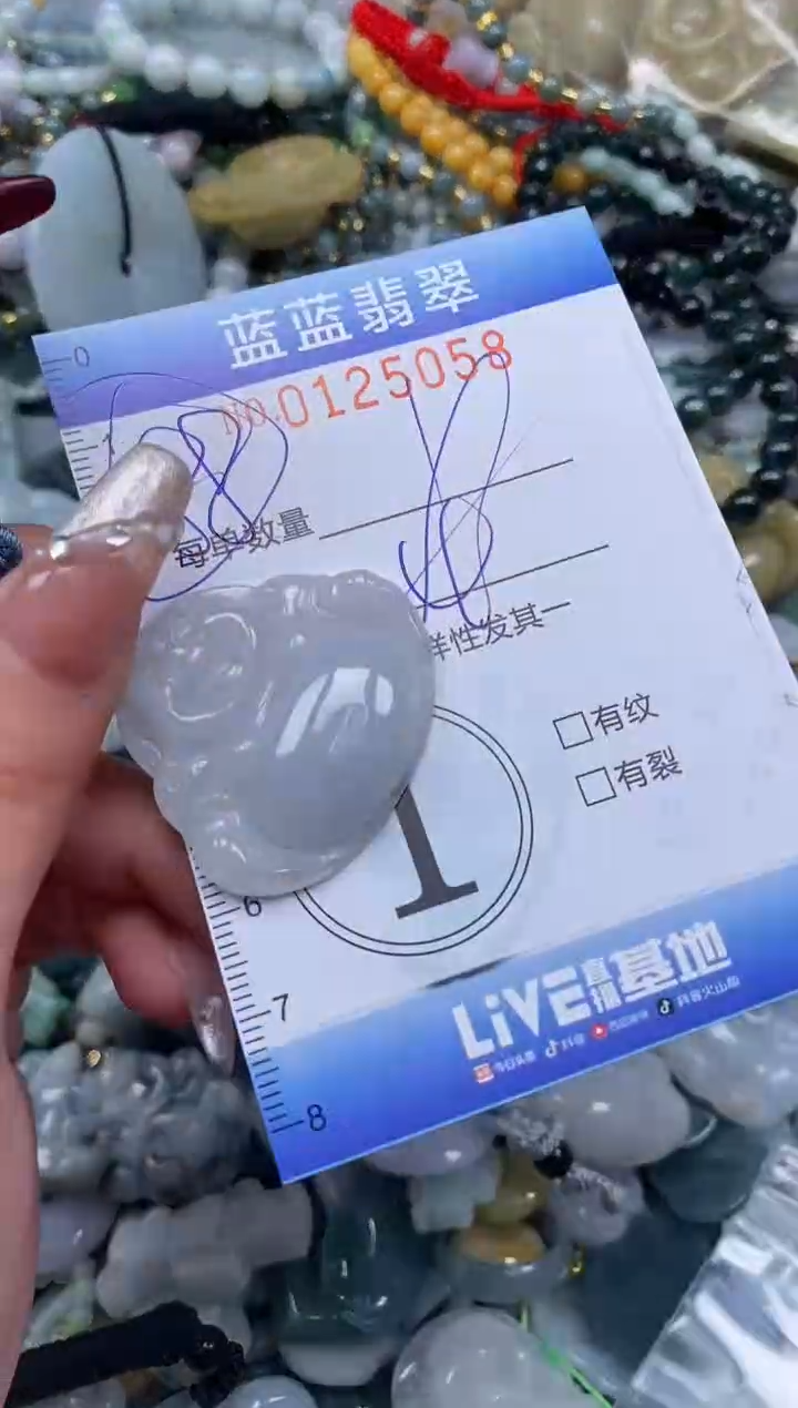 【闪购商品】翡翠颈饰未镶嵌闪购0125058多样性发其一