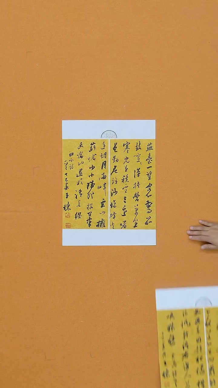 书法王栋  山东45*34