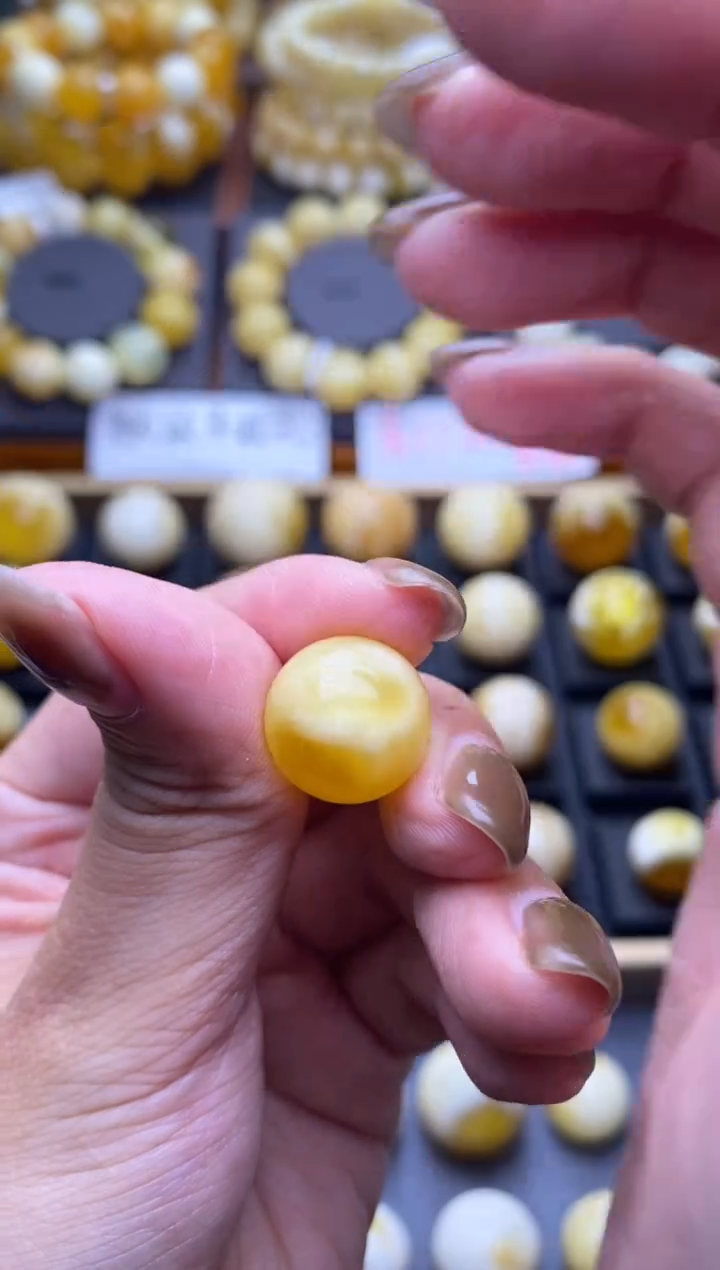 【闪购商品】琥珀裸石未镶嵌大小姐珠宝严选206