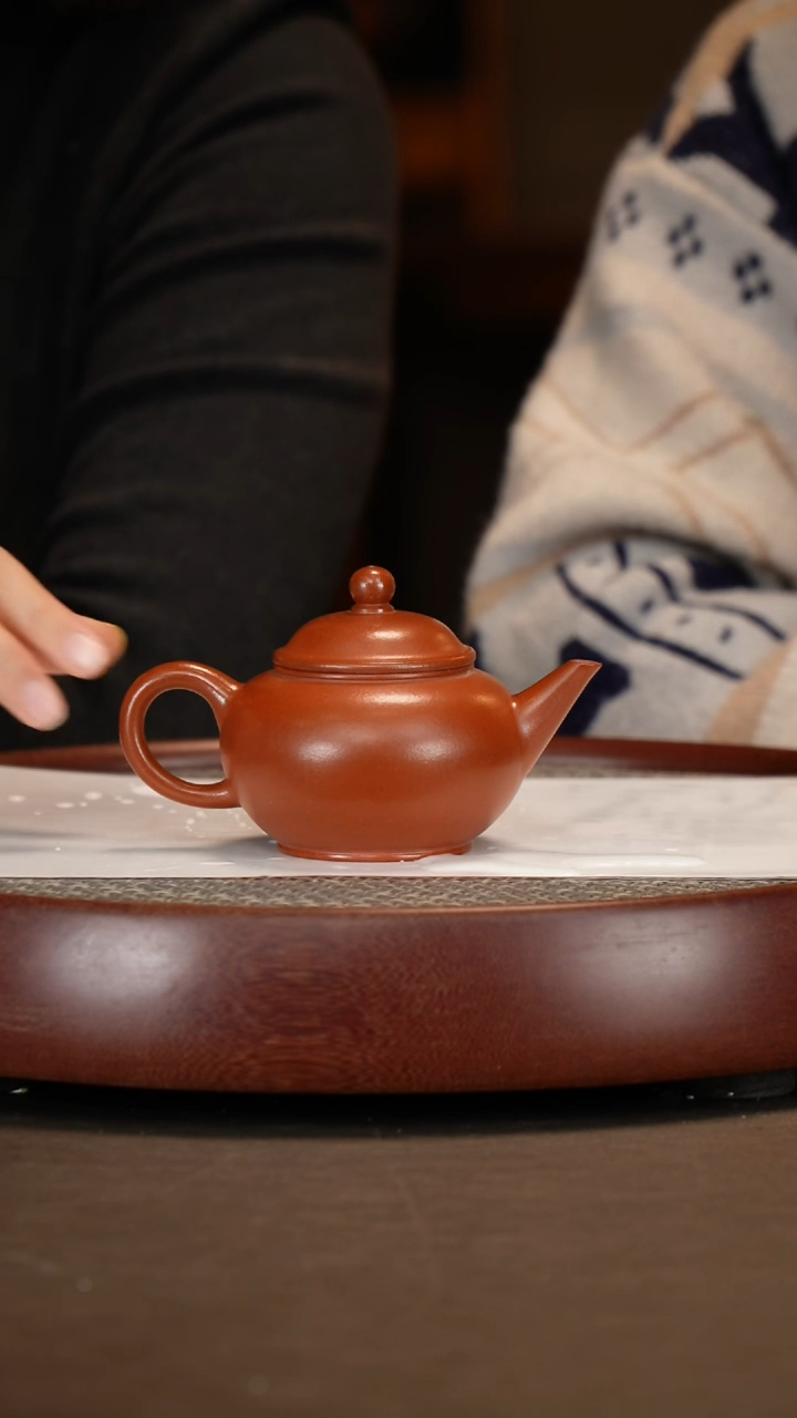 【闪购商品】紫砂茶壶红泥水平壶