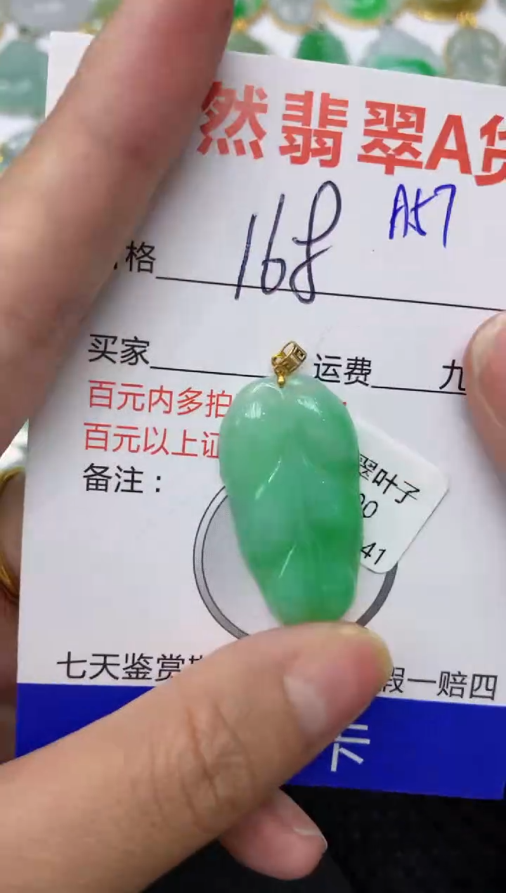 【闪购商品】翡翠颈饰18K金镶嵌111111111