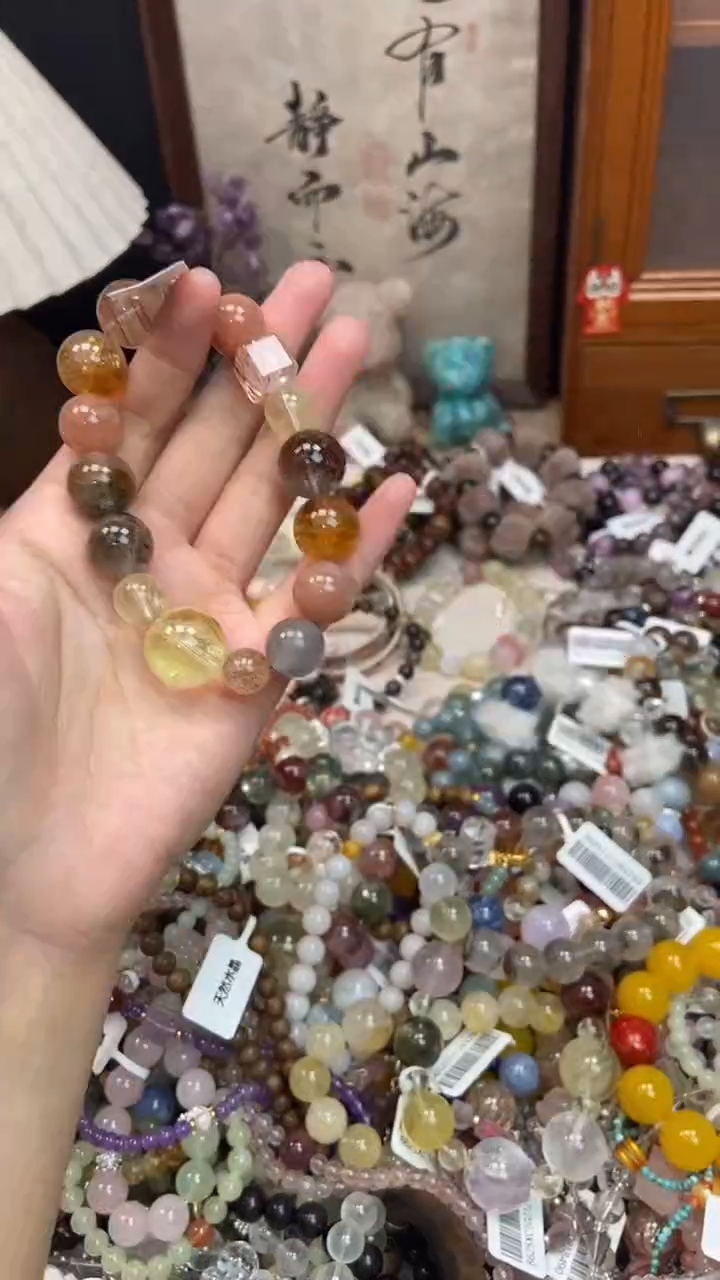 未镶嵌手链水晶396