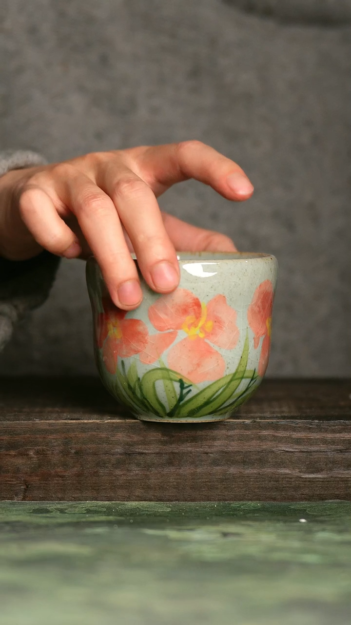 【闪购商品】青诗集手工手绘瓷器