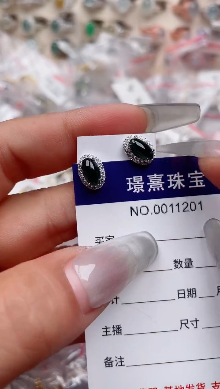 【闪购商品】翡翠戒指银S925镶嵌、
