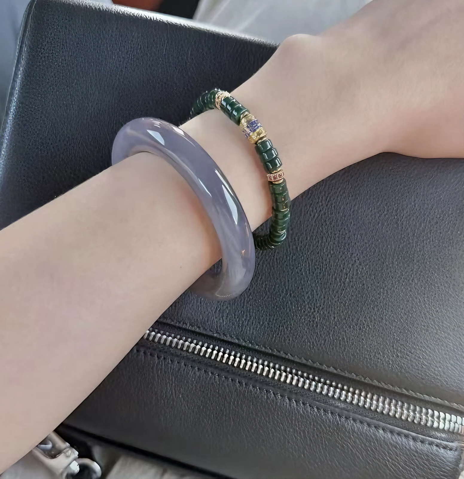 天然辰砂【灵韵】精品文玩手镯H-0888