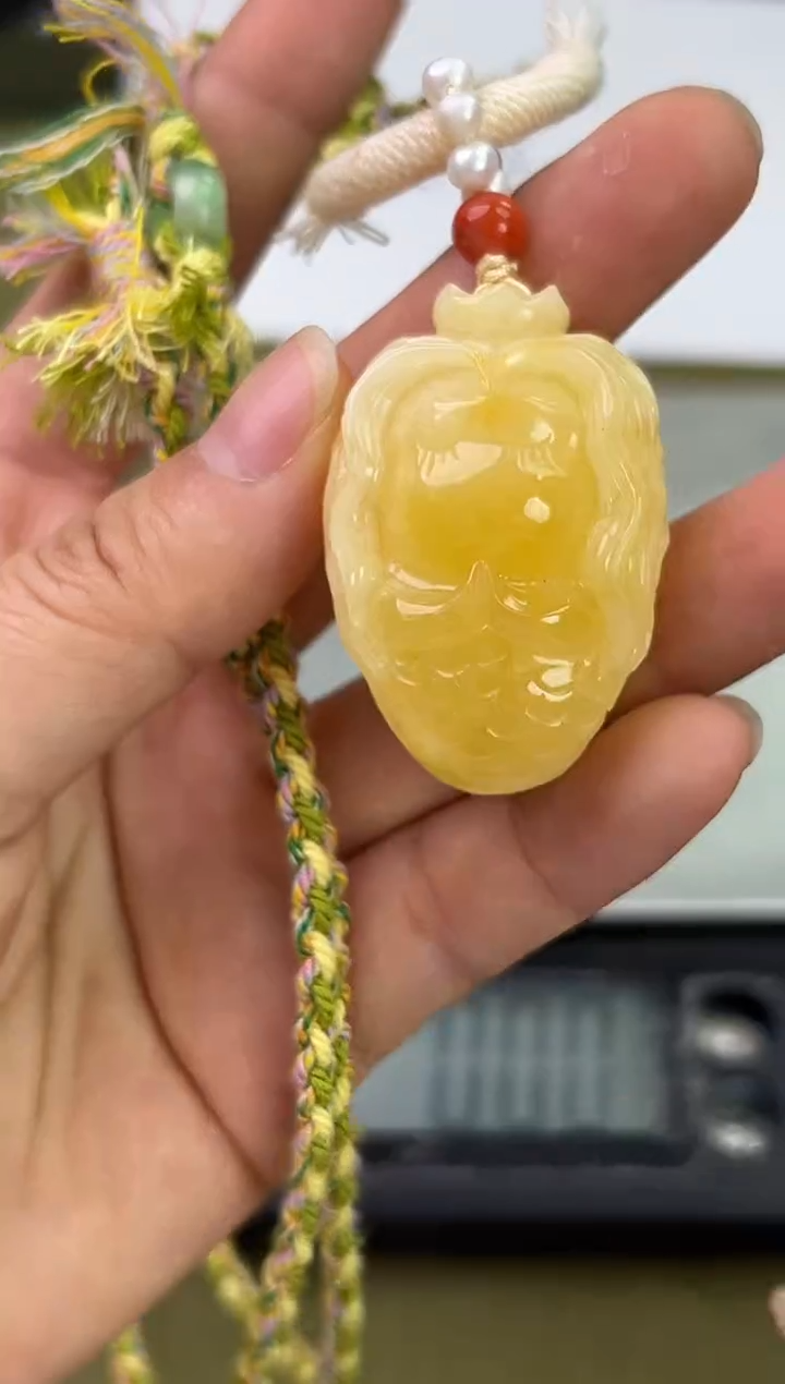 裸石琥珀未镶嵌琥珀蜜蜡吊坠