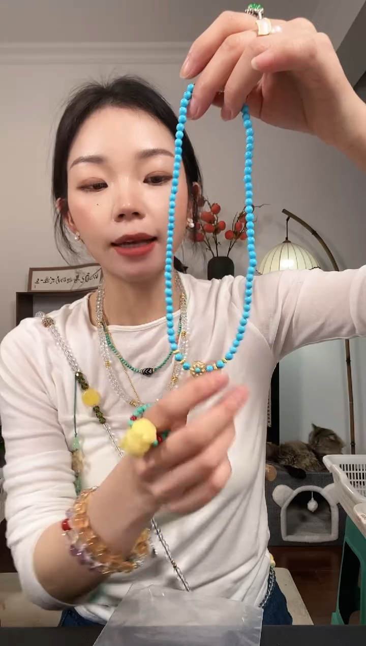 【闪购商品】琥珀颈饰未镶嵌A776AAAAA