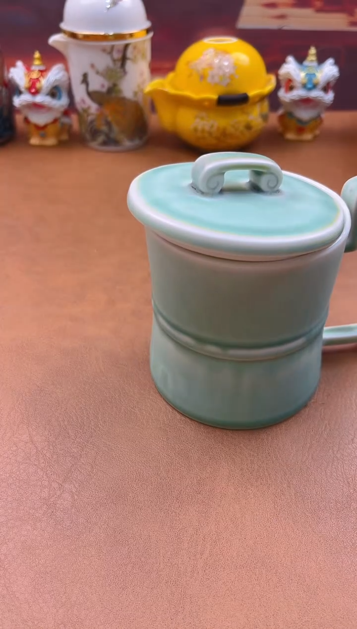 陶瓷茶具摆件旅行套组