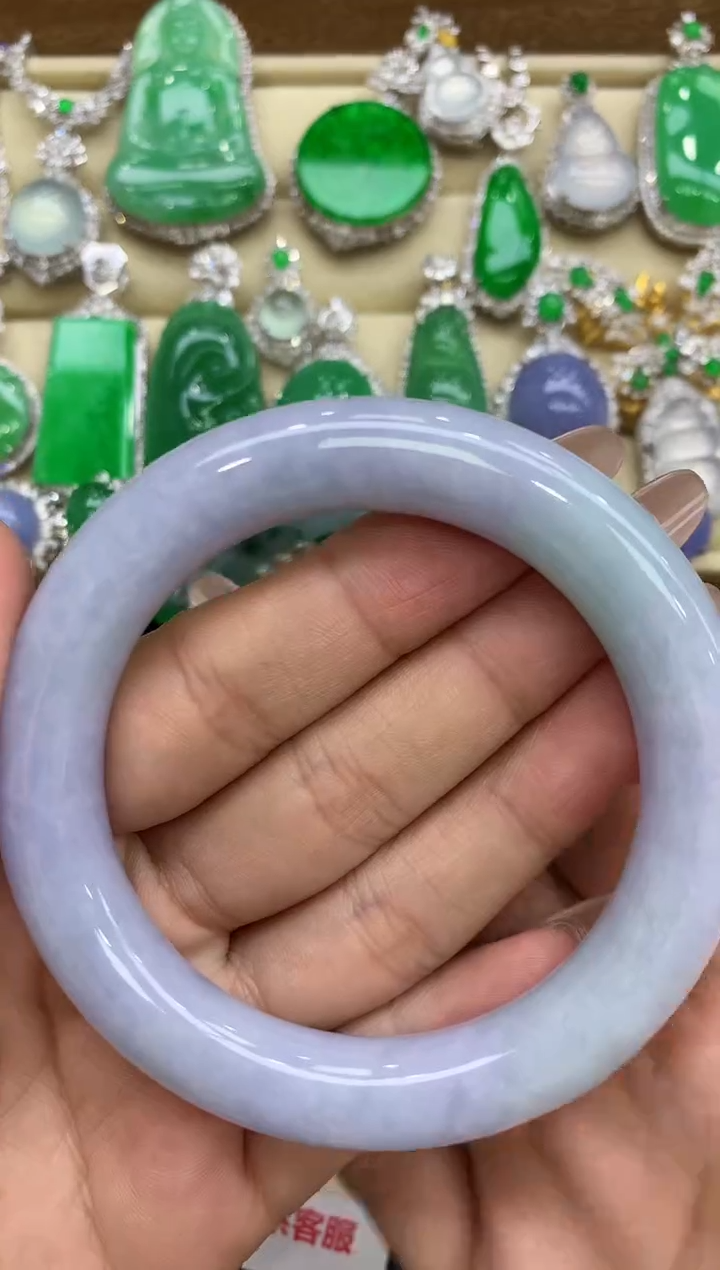 未镶嵌手镯翡翠257-中国好珍宝