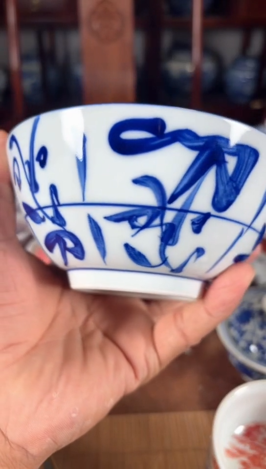 柴窑刀字纹碗刀字纹